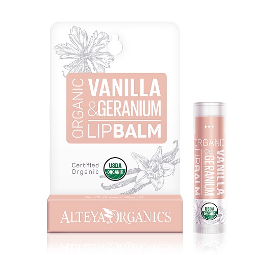 Billede af Alteya Organics - Vanilla Geranium Lip Balm hos Organic Beauty Supply
