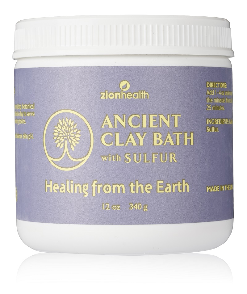 11: Zionhealth - Ancient clay & Sulfur Bath Powder